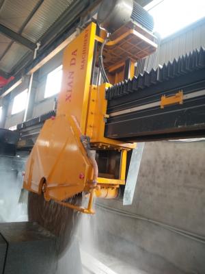 Máquina de corte de serra de ponte de pedra de bloco médio com alta eficiência