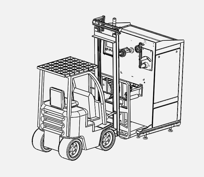 Heavy Duty PET Strap Winder Supporting Strap Widths Between 9 and 32 Millimeters and Maximum Coil Diameter of 1200 Millimeters