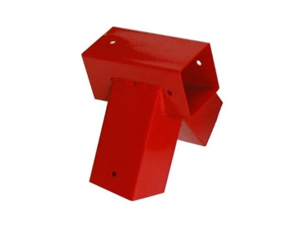 Playhouse Square Beam Swing Corner Bracket Metal Swing Post Bracket Powder Coated