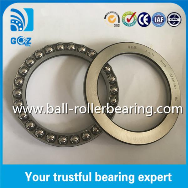 51118 Single Direction Thrust Ball Bearing With Seat Washers 90*120*22mm