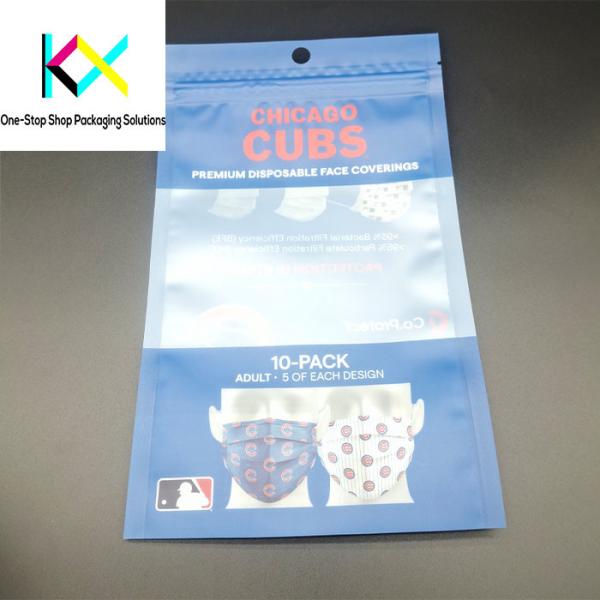KN95 Surgical Facial Mask Medical Device Packaging Pouches ISO9001 Certified