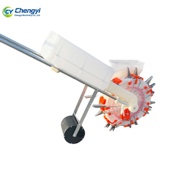 Eco Friendly Plastic Manual Seeder Machine With Fertilization Lightweight Hand Planter