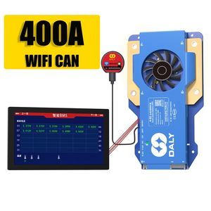 Daly BMS Smart Active Balance 4s-24s 400A Lithium Ion Battery Pack Automatically Identifies 12V 48V Li-ion LiFePO4 PCBA