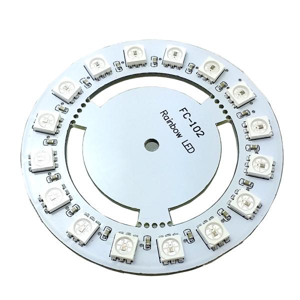 WS2811 built-in 16 round 5050 RGB full-color LED module