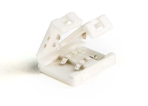 Plastic Solderless LED Strip Light DC Plug Connector 22AWG Tool Free Installation