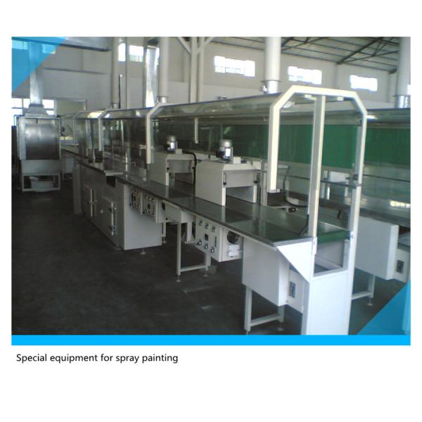 Suspension Conveying Spray Painting Equipments Golf Head Silk Screen Machine 8KW