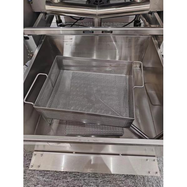 Автоподъемный электрический двойной горшок 28 кВт чипсы открытый фритюрник с системой фильтрации масла