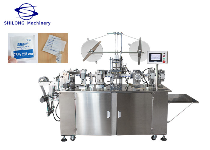 Антисептиковая минимальная пробирка алкоголя 120pc/делая машину 60g Spunlace 60*30mm