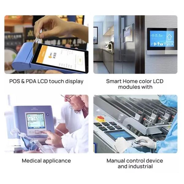 Модуль экранного дисплея этапов TFT LCD блока батарей 7 заряжателей электроники