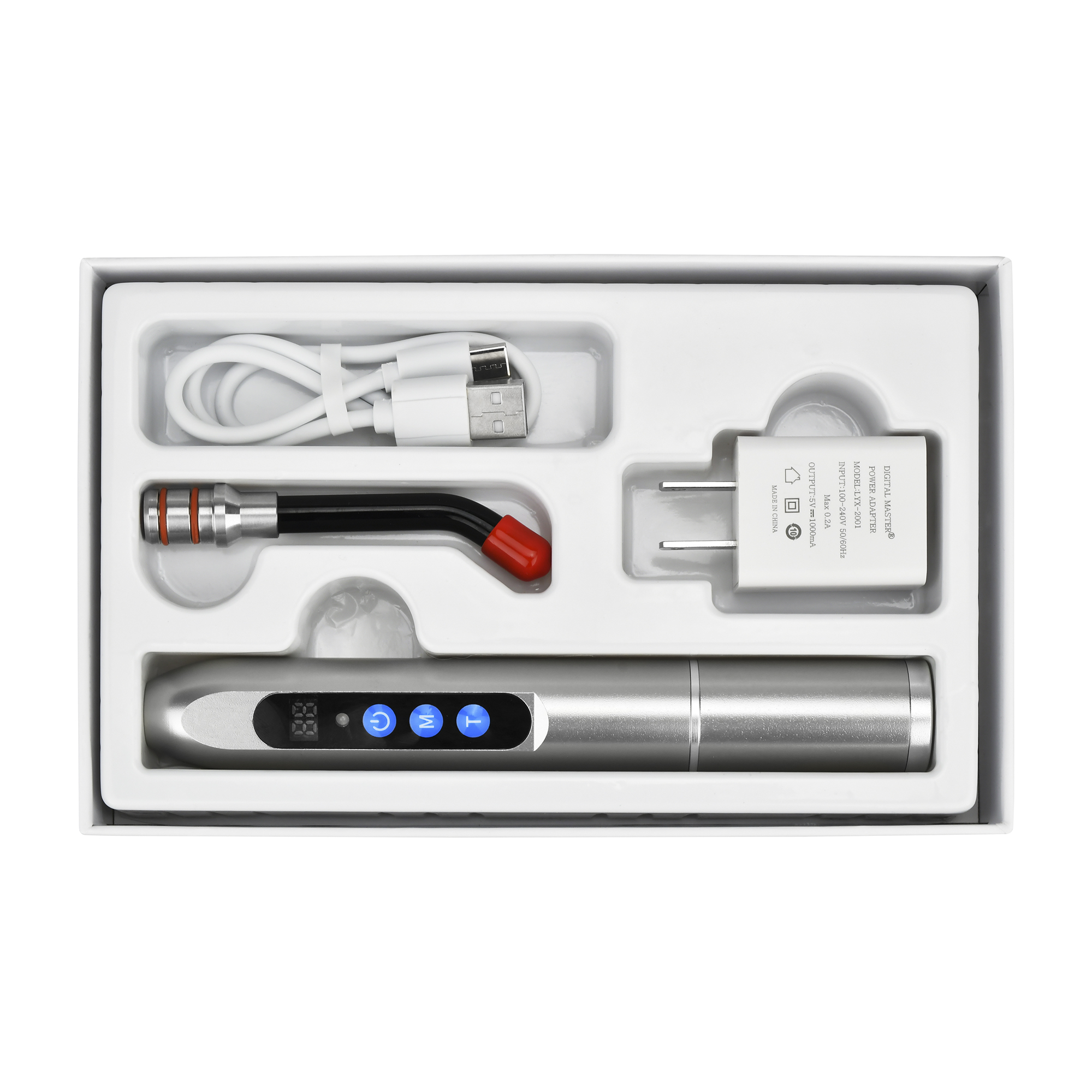 батарея 800mAh ручки терапией красного света 4W перезаряжаемые для домашней пользы