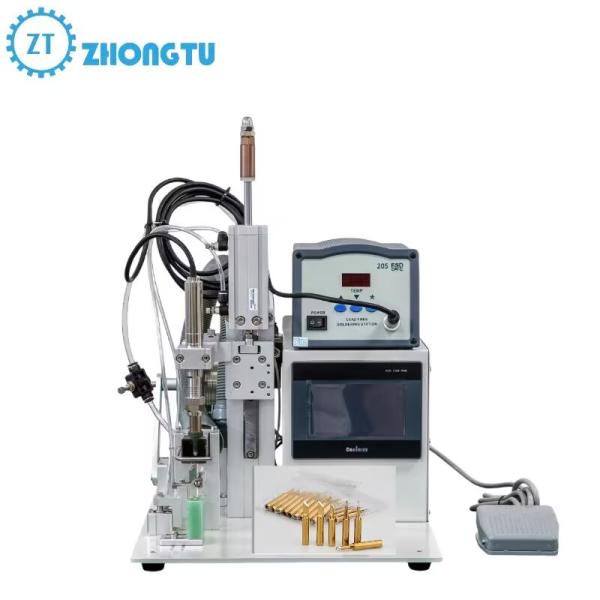 Semi-automatic Welding Wire Machine Manual   Solder Spot Welding Small Soldering Equipment