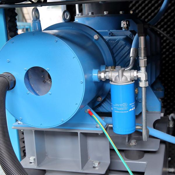 Silent Single Stage Oil Free Blower 75kw 100hp Medical Air Compressor