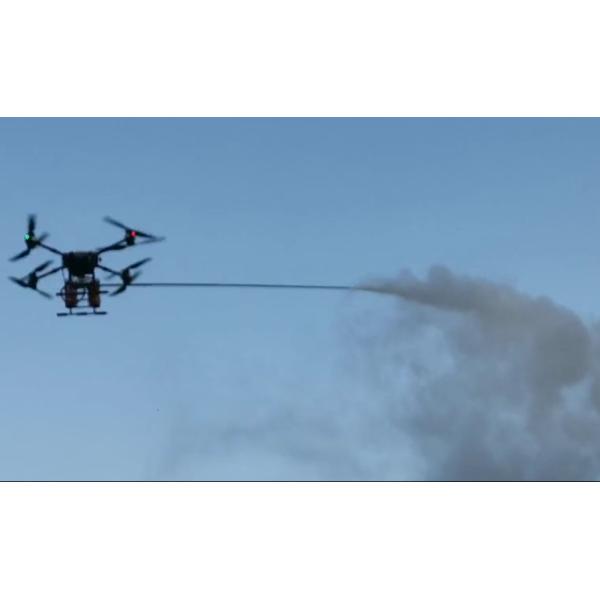 Оставлятьые без людей воздушные UAVS корабля увольняют - тушить оборудование