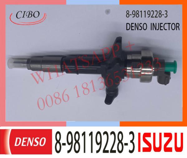8-98119228-3 injetor de combustível do motor diesel 8-98119228-3 095000-6980 para o motor de Denso/Isuzu 4JJ1