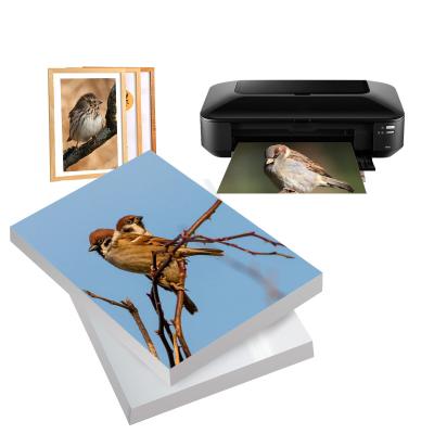 260gsm Glossy Surface Cast Coated Photo Paper For Inkjet Printing