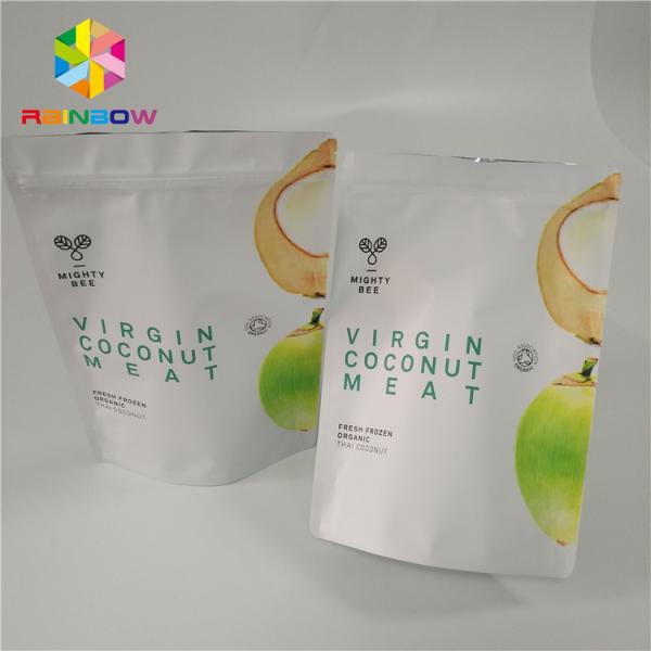 Que se puede volver a sellar plásticos de Mylar del papel de aluminio se levantan las bolsas Doypack para el embalaje del azúcar del caramelo del bocado