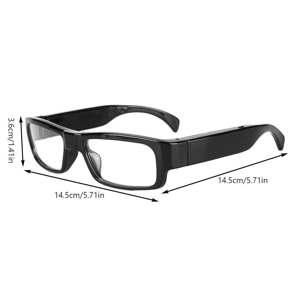 ОТСУТСТВИЕ карты TF Eyeglasses видеокамеры портативной машинки невидимой DVR отверстия