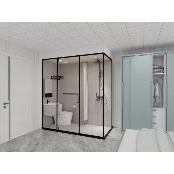 SMC One-Piece Bathroom Shower Base & Chassis custom size shower base