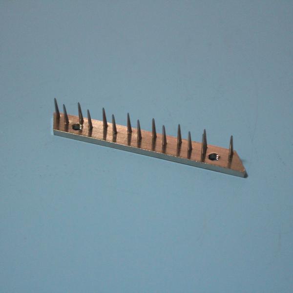 Peças da máquina de estentador Bruckner Peças da máquina de fixação de acabamento Pin Bar Pin Plate Nickel Plating Carbon Steel Needle