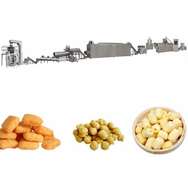 Double Screw Snack Food Production Line 84KW Chocolate Core Filling