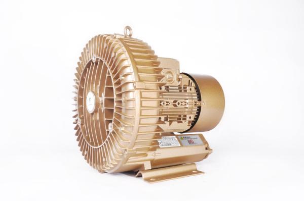 Regenerative 3 Phase Vacuum Pump 1.6kw , Fluid Aeration High Pressure Air Blower