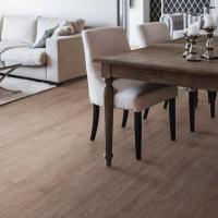 4mm Piso Sps plancher de tuiles en PVC Interlock Cliquez sur Lvt Spc plastique bois de grain Vinyl plancher intérieur