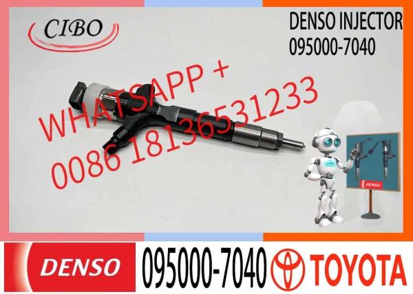 2KD Diesel Fuel Common Rail Injector 095000-7040 095000-7041 23670-39145 for Toyota Hiace 2.5 D-4D 2KD-FTV