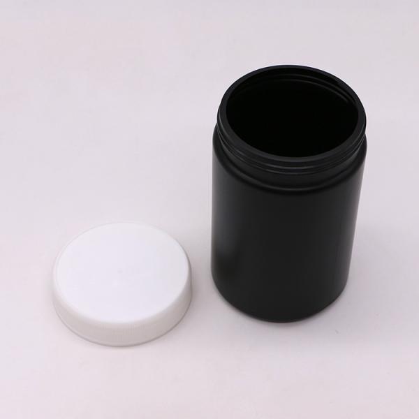 Medicine Industrial 250ml HDPE Customized Plastic Food Jar with Screw Cap and Heat Induction Liner