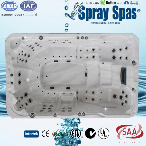 Custom 38A whirlpool massage outdoor swim luxury bath spa tubs, 3500 * 2250 * 1070mm