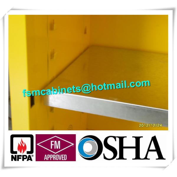 Fireproof Hazardous Industrial Safety Cabinets For Flammable And Combustible Liquids