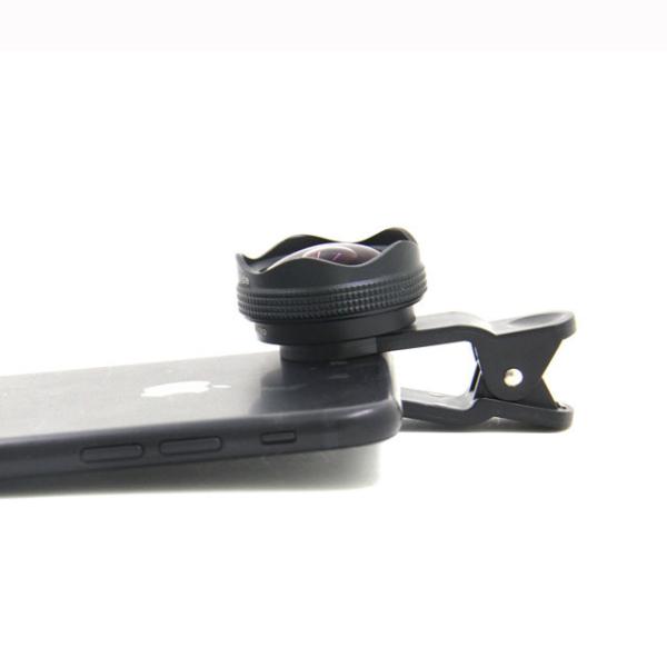 Mobile Phone Clip On Wide Angle Lens 15X Macro Lens With Front Rear Cover