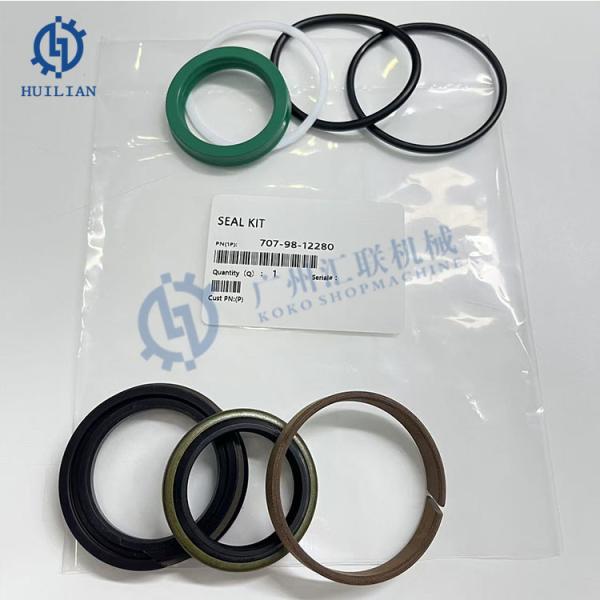 Komatsu 7079812280 707-98-12280 Kit de joints de cylindre de bras PC200-7 PC200-6 PC200-8 Excavatrice Joint d'huile Pièce de rechange Cylindre Godet Kit d'étanchéité d'huile
