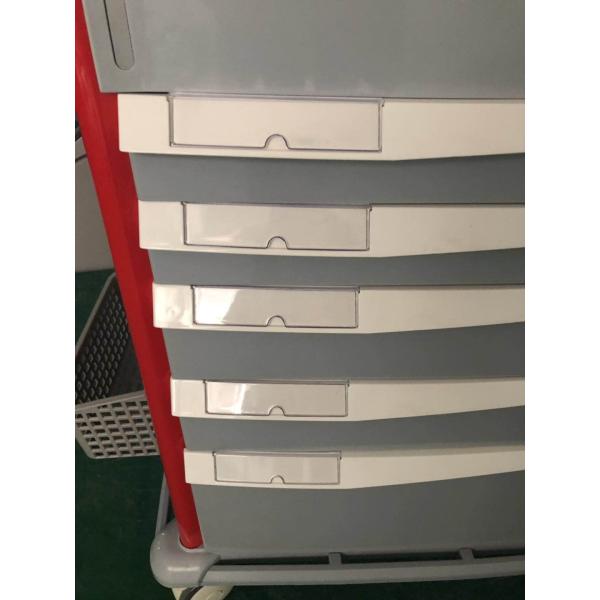 Безмолвная вагонетка медицины больницы АБС колеса