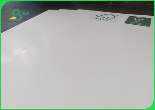 FSC And SGS Support Good Hardness 400g Cardboard Paper / Ivory Paper For Packing