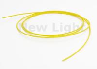Material exterior do diâmetro 0.9mm TPEE do cabo de fibra ótica do único modo para o uso da trança