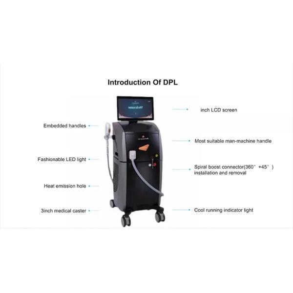Opt Dpl Diode Laser Hair Removal Machine Medical Permanent
