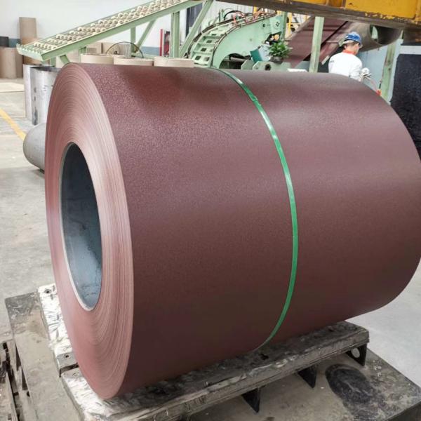 Beckers DJ247 Matt Textured Color Coated Steel Coils AZ80 Prepainted Galvalume Steel (Aço Galvalume pré-pintado)