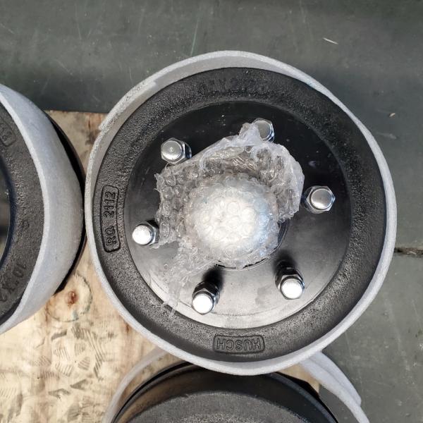 10 Inch 2300 To 3500 Lb Trailer Axle Spindle With Electric Brake Drum