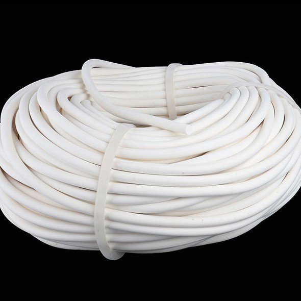 Compression-resistant Silicone Foam Strips Highly Resilient and Reusable for Shock-absorbing Sealing in White