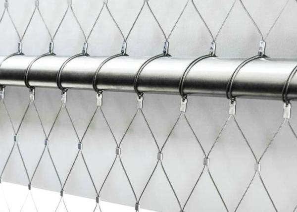 Flexible Stainless Steel Wire Rope Cable Mesh Stainless Steel Cable Mesh Zoo Mesh