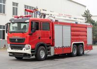 Camion de lutte contre l'incendie de tour d'eau de Sinotruk HOWO 20m avec la pompe et le moniteur