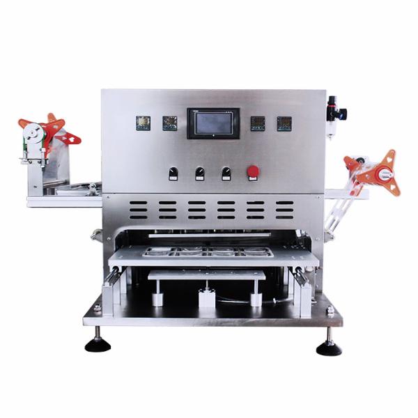 Four at one time round bowl cup box sealing stainless steel machine