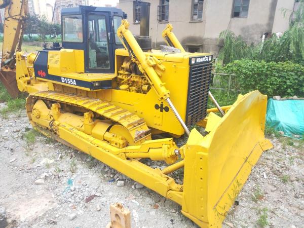                  Japanese Komatsu Used Bulldozer D155A-2 for Sale Komatsu Secondhand Crawler Tractor D155A Dozer, for Sales.             