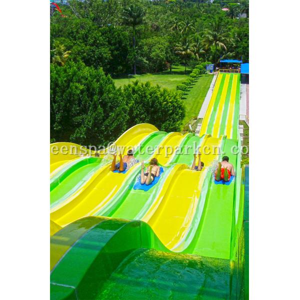 Aqua Park Spiral Slide Water Park Equipment / Water Funny Game For Adults