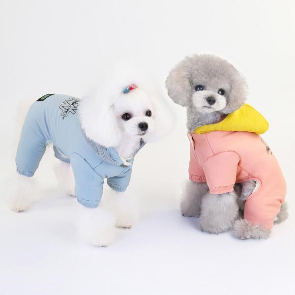 Taffeta Outdoor Winter Heavy Cute Warm Comfy Pets Hoodie Clothes ODM For Small Dogs