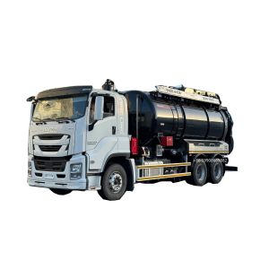 ISUZU 4x2 Conductor 10000L camión de succión de aguas residuales con bomba de vacío para la succión de aguas residuales
