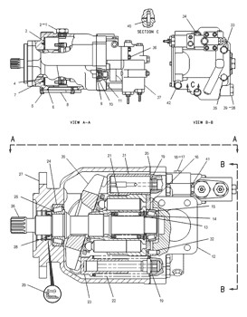 9T9912 Pump Group Piston Cylinder Liner 192-2209 Engine 9T-9912 Ring 1922209 Body A