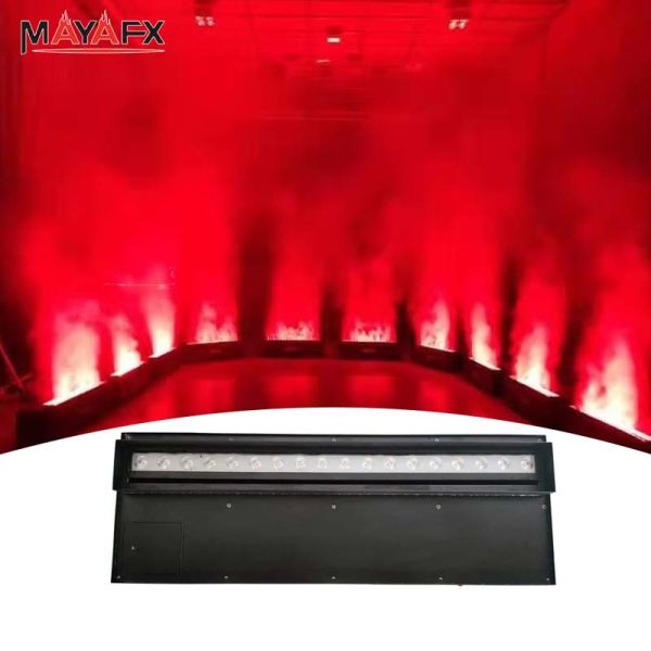 MAYAFX Flame Simulator with DMX512 Control Multi-Color Adjustable Flames and
