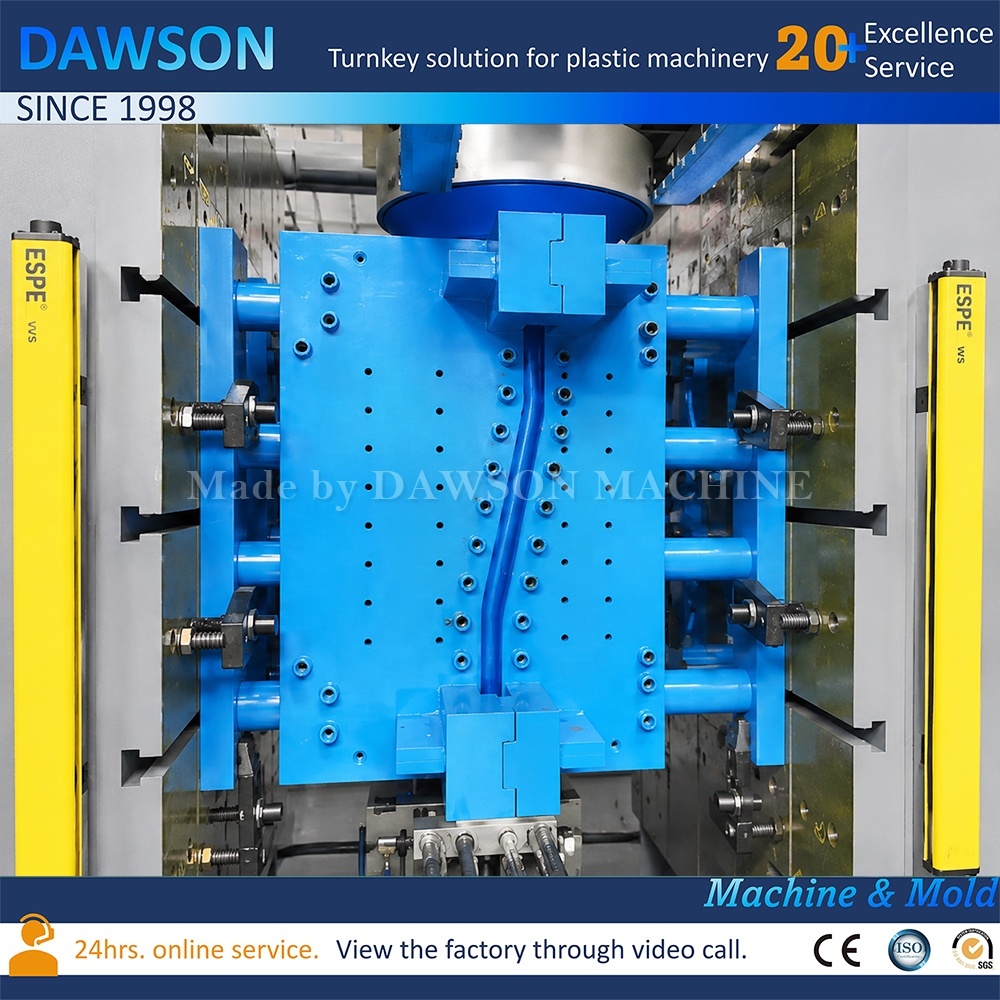 Automatic HDPE Extrusion Blow Molding Machine for Floating Cube Production with 200 kg/h Output