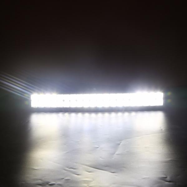 120 Watt Off Road LED Light Bar 5D Straight Toughed Glass Optical Lens